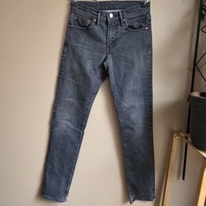 Levi's 511 Women's Size 28 Length 32 Stonewashed Gray Slim Fit Jeans